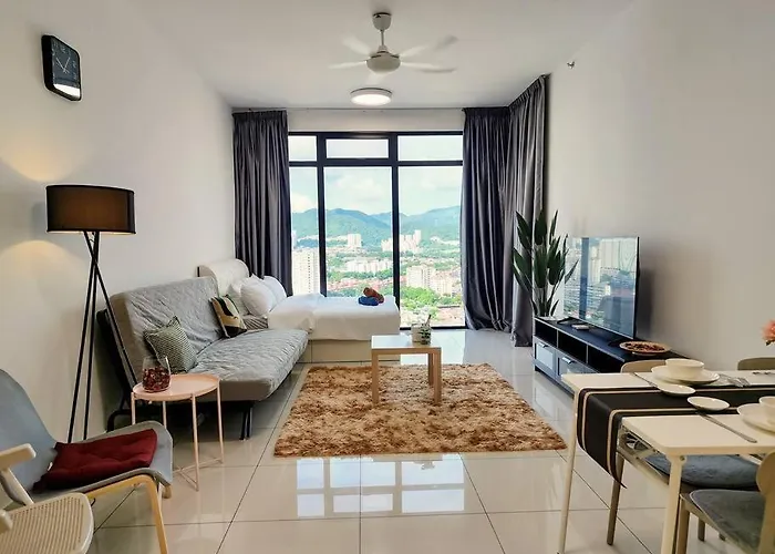 Skypool 2Br 8Pax Premium Suites Beacon Georgetown Penang